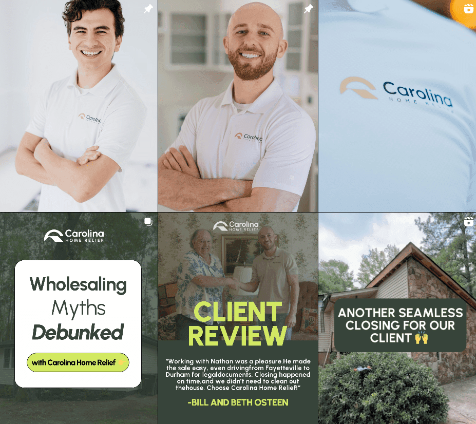 Carolina Home Relief team - Real people providing real value with client testimonials and business achievements